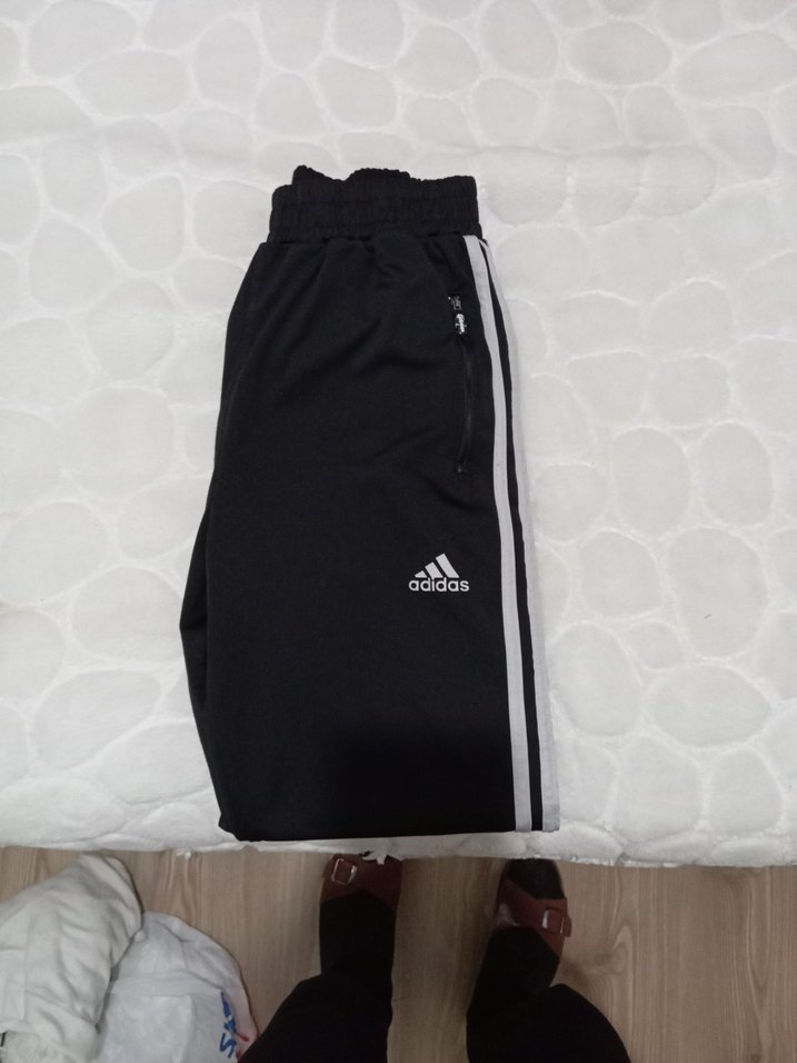 Erkek Siyah Fit Kesim Eşofman Altı - Görsel 3