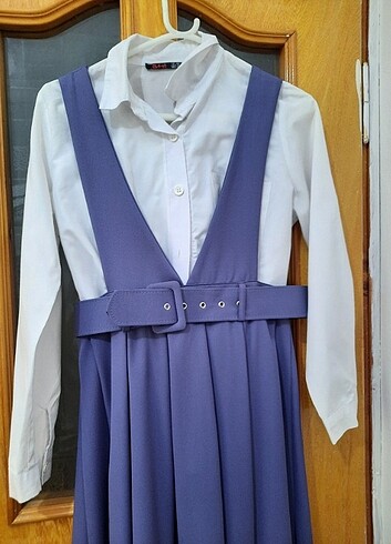 Elbise mor renk - Görsel 3