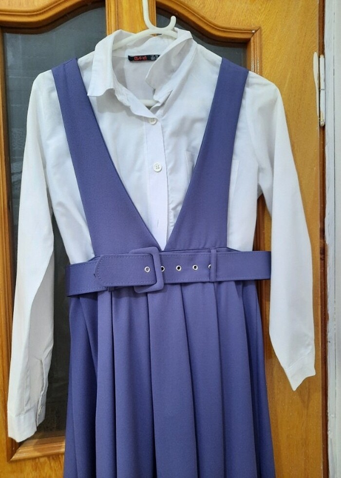 Elbise mor renk - Görsel 3