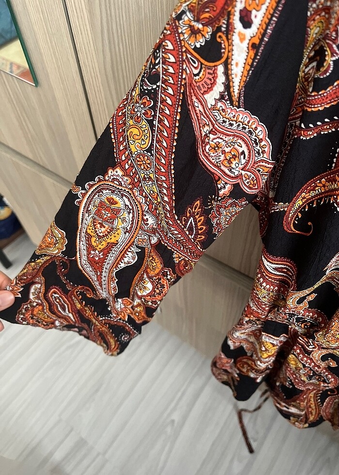 Bağlamalı gömlek - Görsel 2