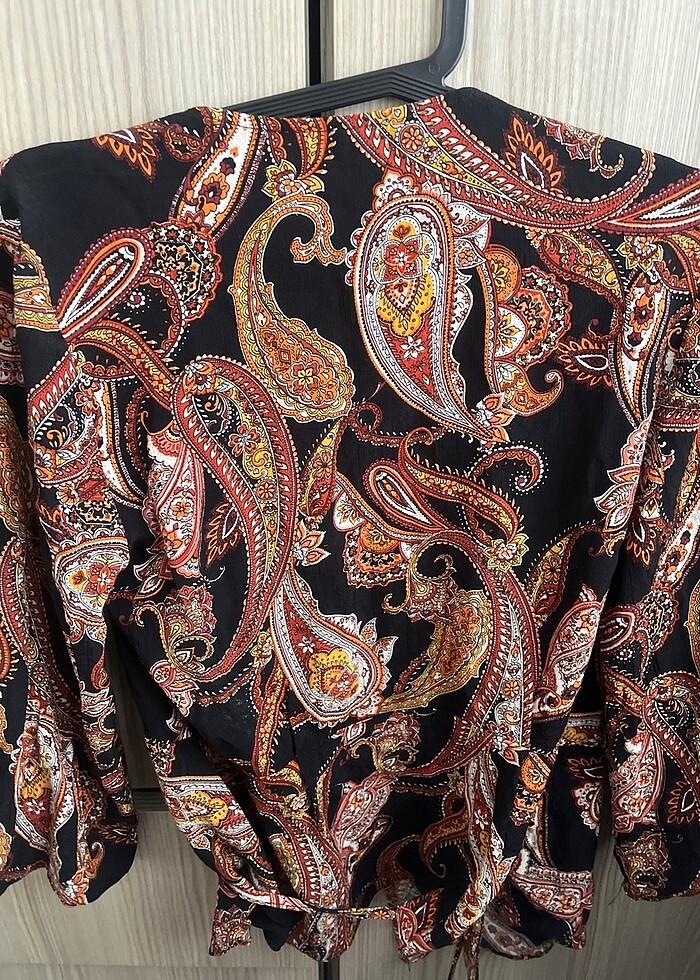 Bağlamalı gömlek - Görsel 3