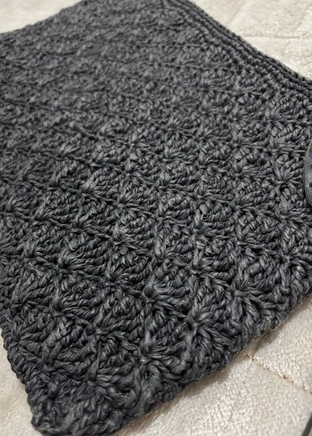 El örgü portföy çanta - Görsel 2