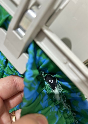 Yeşil Pilili Uzun Etek - Görsel 2