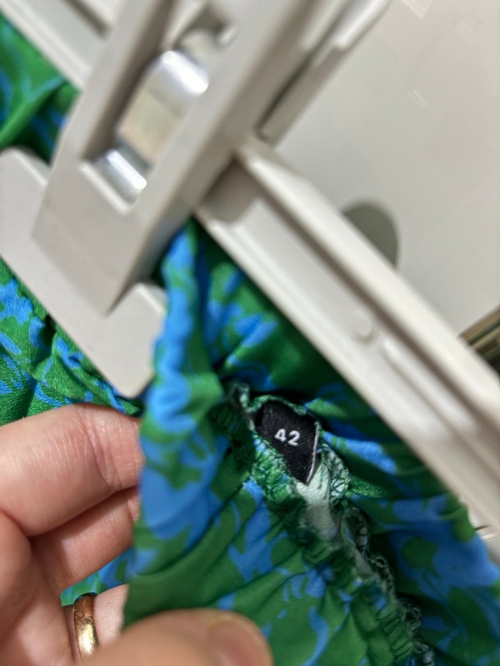 Yeşil Pilili Uzun Etek - Görsel 2