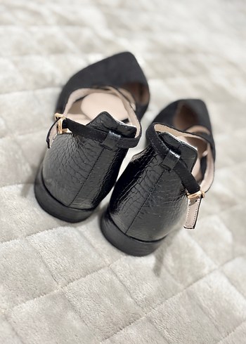Siyah süet ayakkabı - Görsel 3