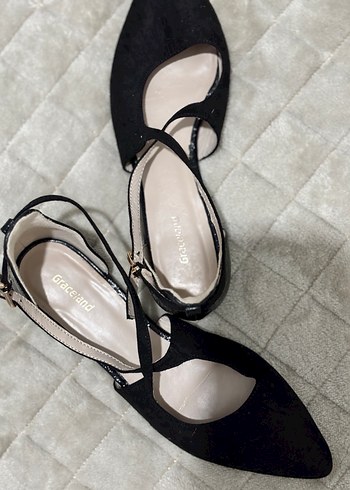 Siyah süet ayakkabı - Görsel 6