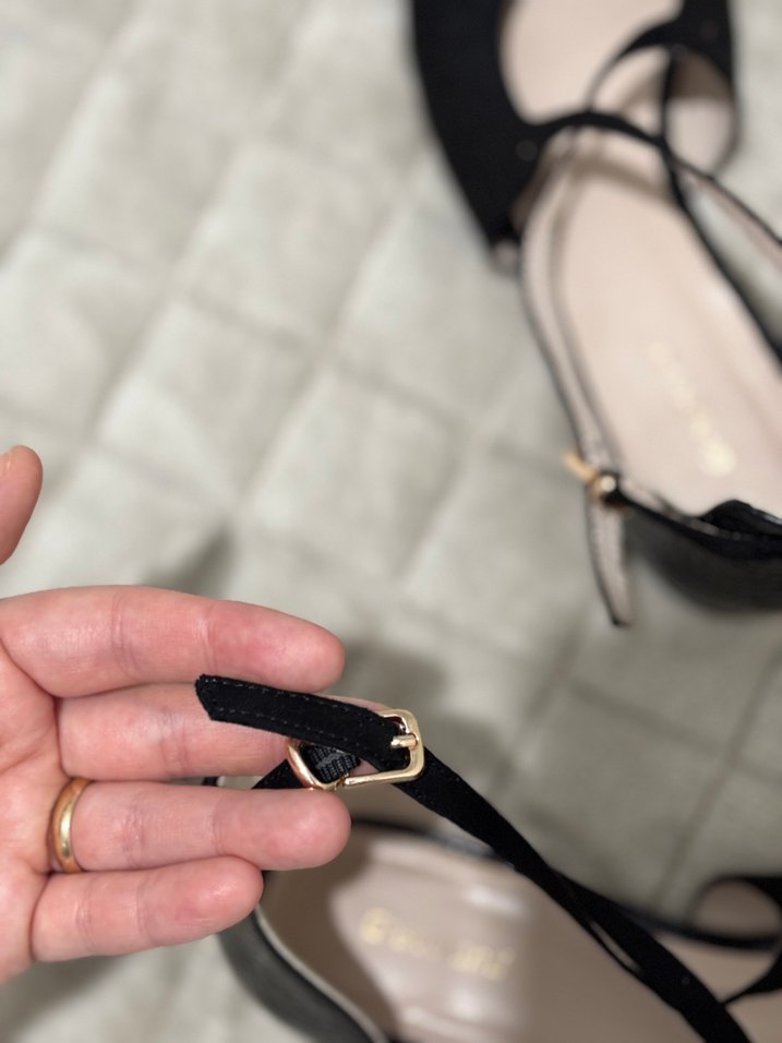 Siyah süet ayakkabı - Görsel 5