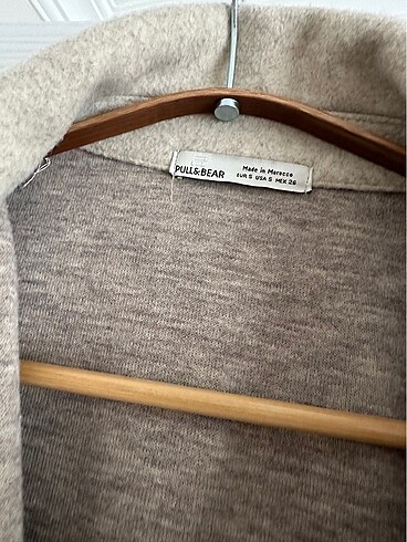 s Beden pull bear kaşe mont