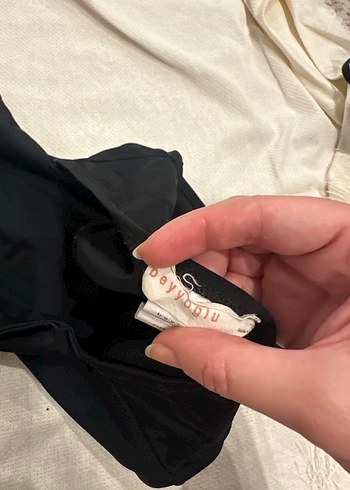 Siyah Strappy Kadın Mayo - Görsel 3