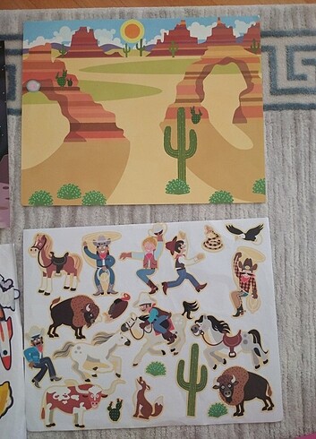 Beden Renk Melissa & Doug tükenmeyen sticker