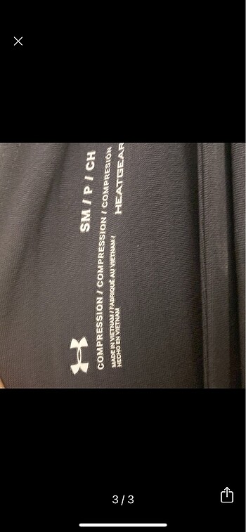 s Beden Under armour spor tayt
