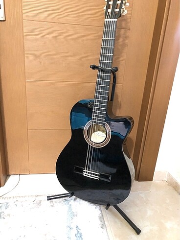 Valencia Vc104cebk Elektro Klasik Gitar