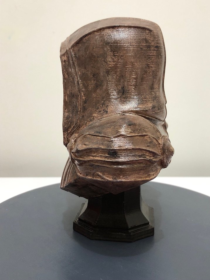 Diablo Eskitme Boyalı Büst - Görsel 4