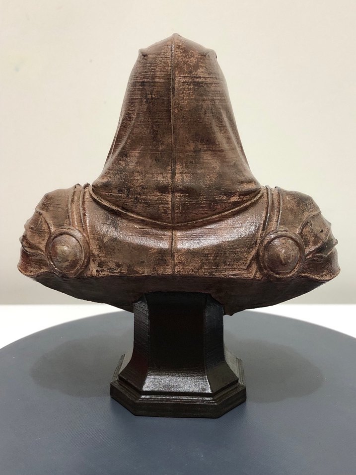 Diablo Eskitme Boyalı Büst - Görsel 3