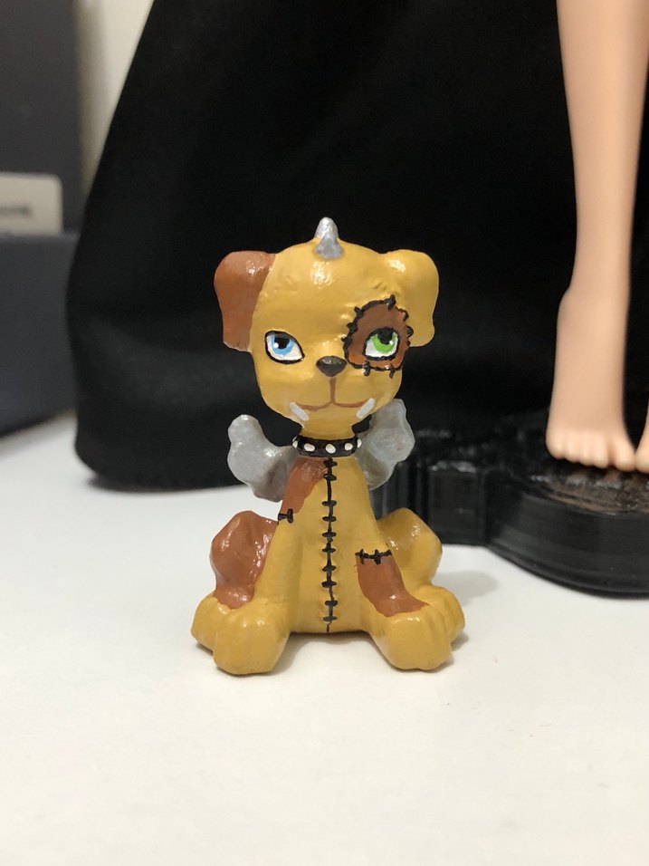 Monster High Frankie Stein Köpeği Watzit - Görsel 3