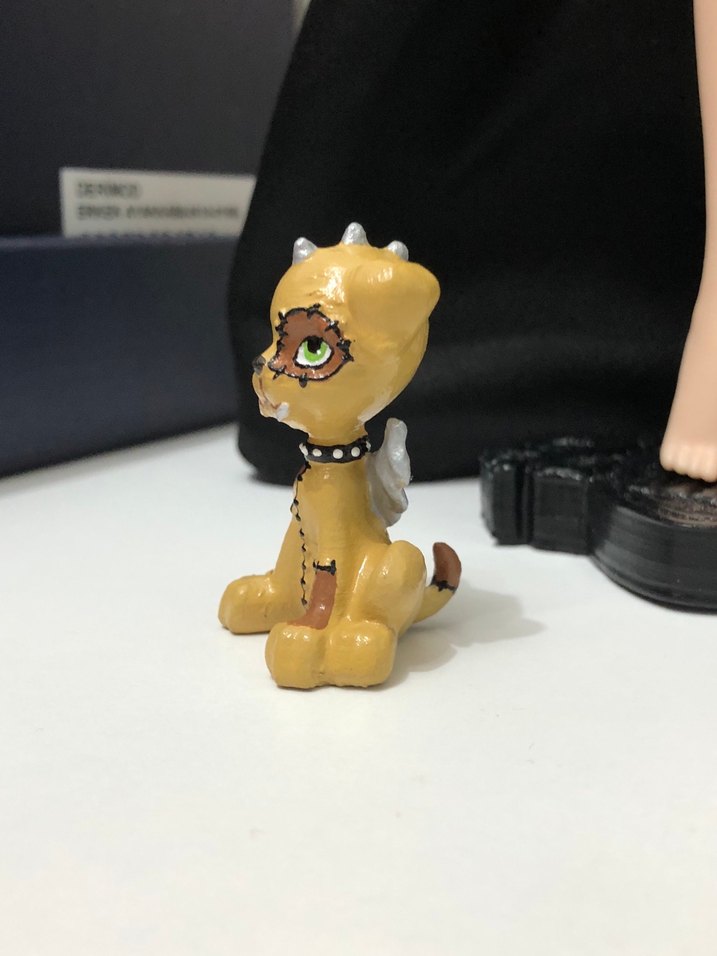 Monster High Frankie Stein Köpeği Watzit - Görsel 4