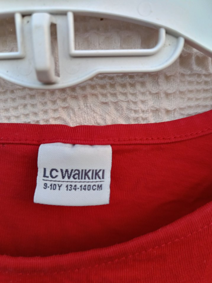 Atatürk baskılıKırmızı Uzun Kollu Çocuk Tişört - Görsel 2