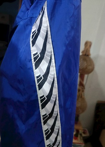 Mavi Fermuarlı Erkek Rüzgarlık - Görsel 5