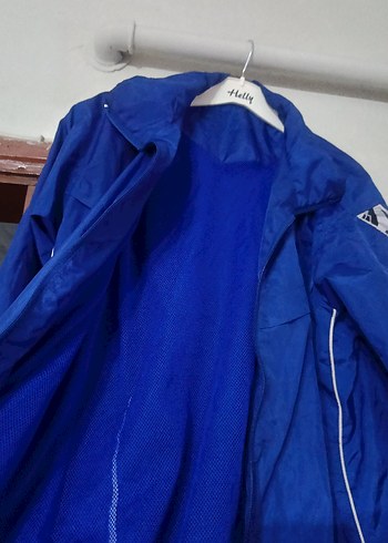 Mavi Fermuarlı Erkek Rüzgarlık - Görsel 2