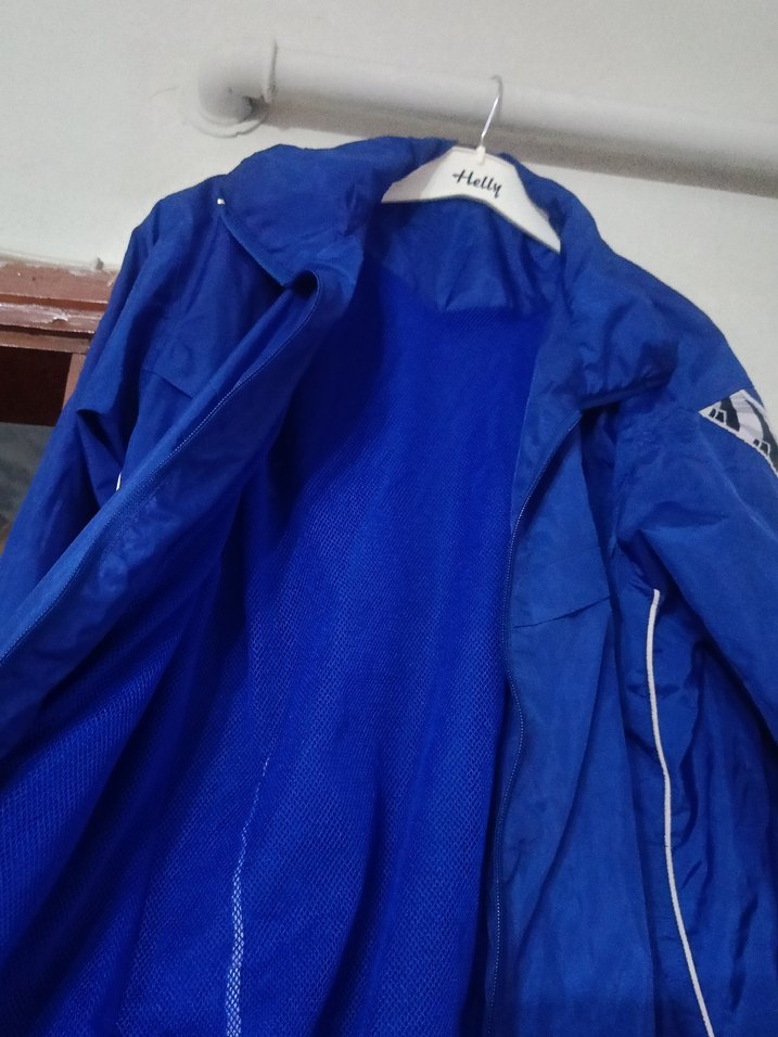 Mavi Fermuarlı Erkek Rüzgarlık - Görsel 2