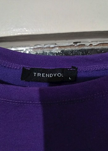 Mor Kısa Kollu Kadın Elbise - Görsel 3