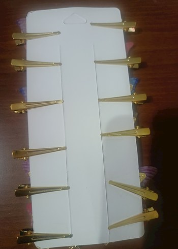 Renkli Kelebek Figürlü Çocuk Toka Seti - Görsel 2