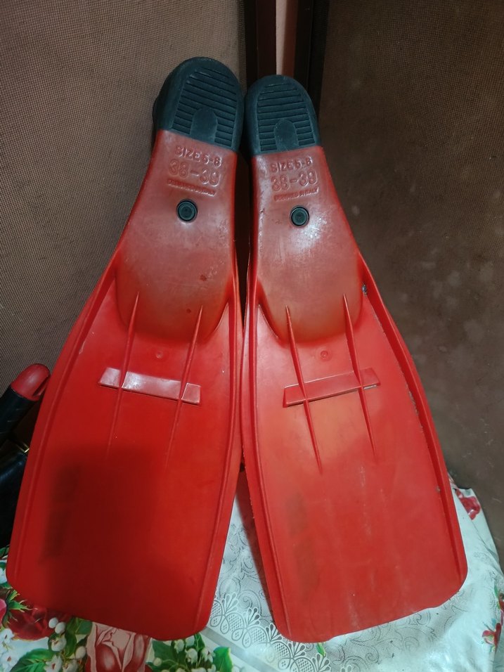 Kırmızı Deniz Ayakkabısı Velcro'lu - Görsel 5