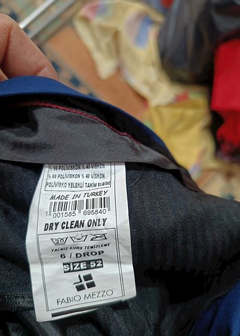 Koyu Mavi Erkek Kumaş Pantolon - Görsel 4