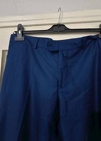 Koyu Mavi Erkek Kumaş Pantolon - Görsel 3