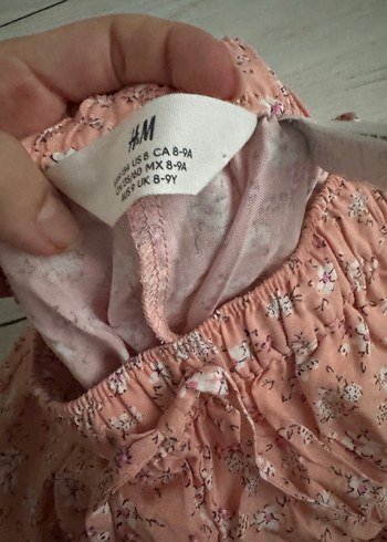 Pembe Bohem Hm çocuk 8-9 yaş rahat şalvar model - Görsel 2