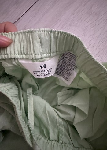 Rahat Kesim Yeşil 8-9 Yaş Cocuk Pantolon - Görsel 2