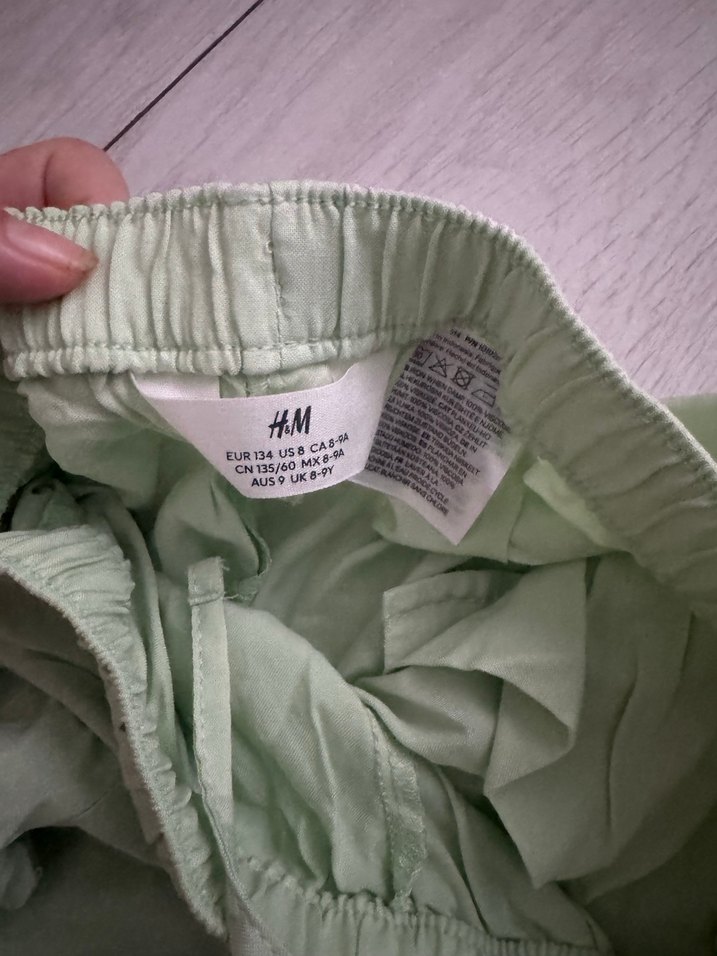 Rahat Kesim Yeşil 8-9 Yaş Cocuk Pantolon - Görsel 2