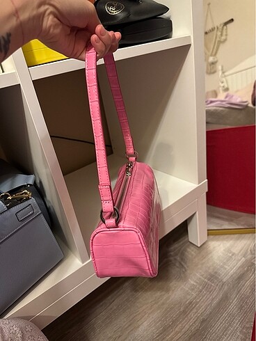 Beden Mango pembe çanta