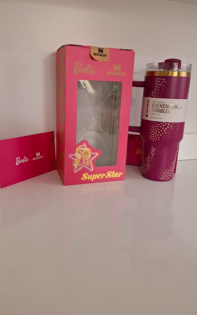 Stanley Barbie Parlak Pembe Termos - Görsel 4