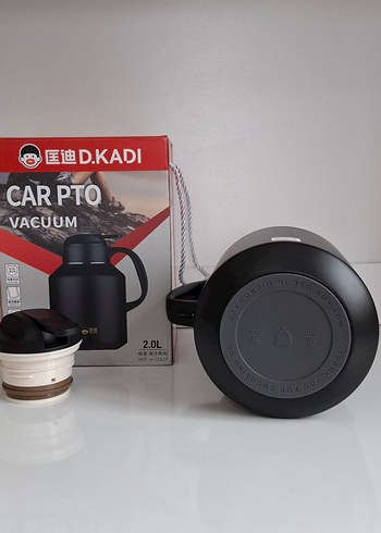 2.0L Siyah Termos - Görsel 3
