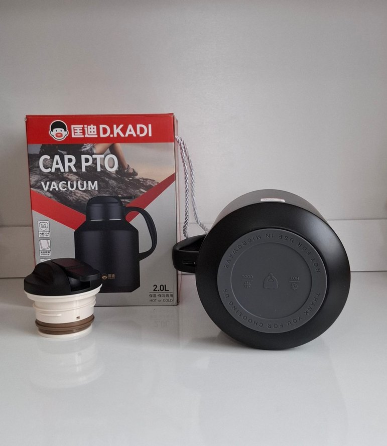 2.0L Siyah Termos - Görsel 3