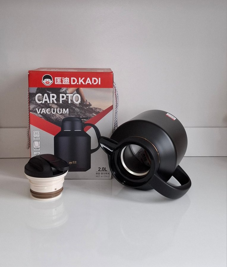 2.0L Siyah Termos - Görsel 2