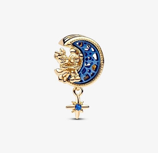 Disney Mickey Mouse ve Minnie Mouse Yeni Ay Charm