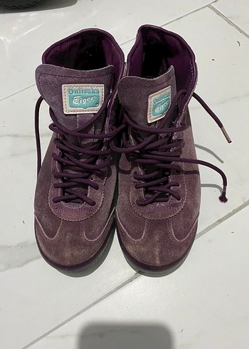 38 Beden Mor Süet Kadın Sneakers