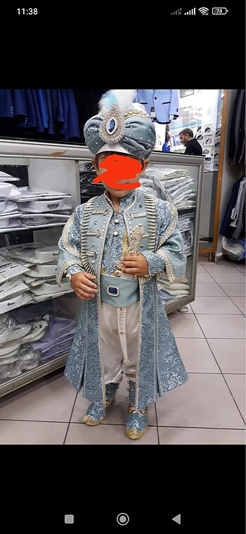 Erkek çocuk sünnet kıyafeti