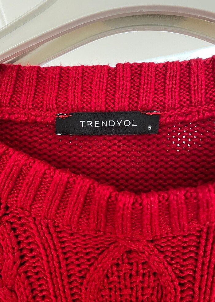 Kolları gömlek görünümlü triko - Görsel 2