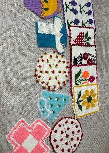 Renkli El Yapımı Banyo lifleri - Görsel 2