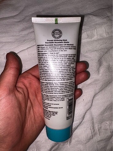Beyazlatıcı yüz maskesi - Görsel 2