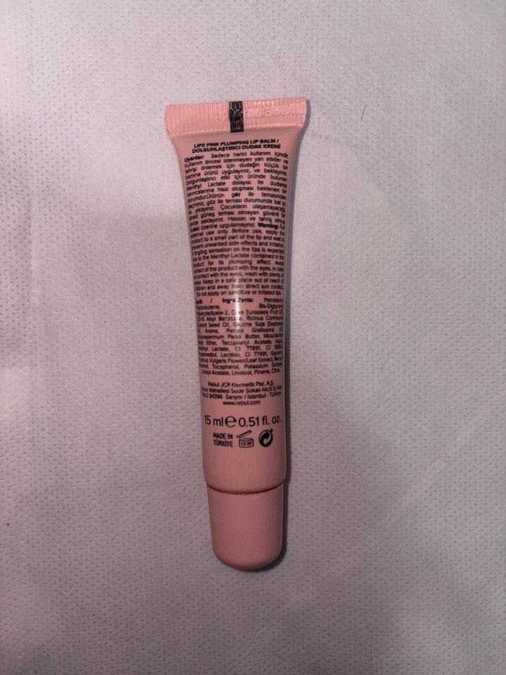Linz Pembe Dolgunlaştırıcı Dudak Kremi 15ml - Görsel 2