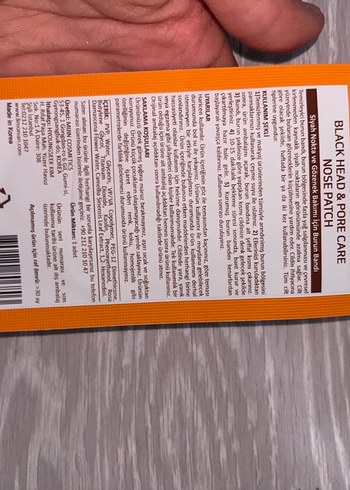 MICARE Siyah Nokta Burun Bandı 1 Adet - Görsel 2