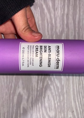 Maru.derm Aydınlatıcı ve Leke Karşıtı El Kremi