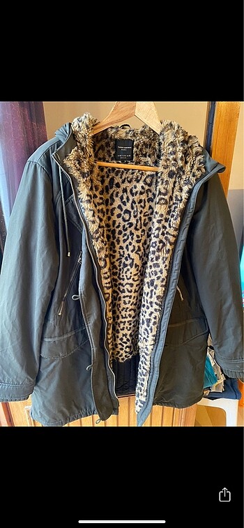 Zara Zara Leoparlı Mont