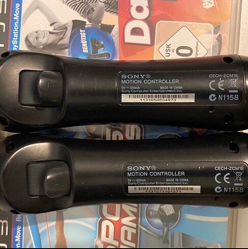 Beden Playstation Move VR Orijinal + 2 Adet CD