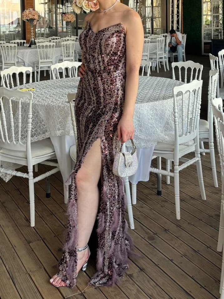 Uzun Abiye Elbise - Görsel 4