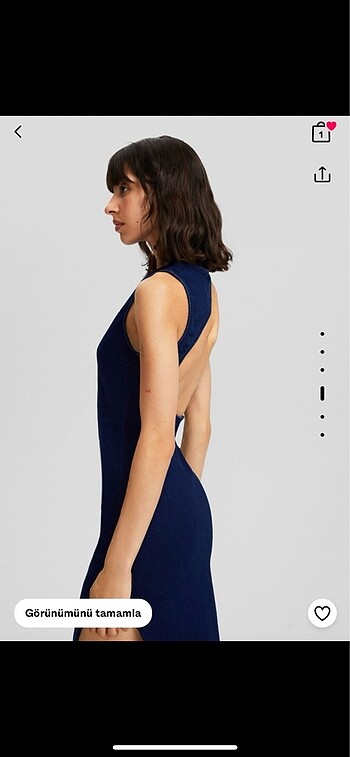 Bershka Bershka midi elbise